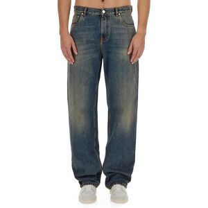 ETRO Men's Relaxed Fit Faded Denim Jeans Men DENIM Pants